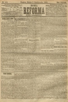 Nowa Reforma (numer popołudniowy). 1909, nr 464