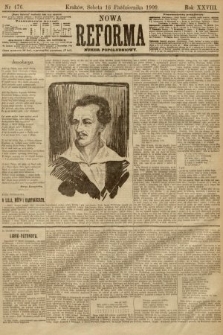 Nowa Reforma (numer popołudniowy). 1909, nr 476