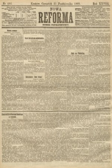 Nowa Reforma (numer popołudniowy). 1909, nr 484
