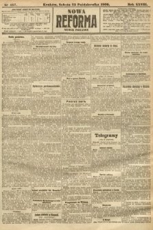 Nowa Reforma (numer poranny). 1909, nr 487