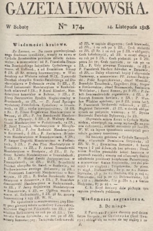 Gazeta Lwowska. 1818, nr 174