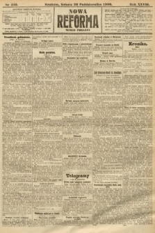 Nowa Reforma (numer poranny). 1909, nr 499