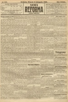 Nowa Reforma (numer poranny). 1909, nr 502