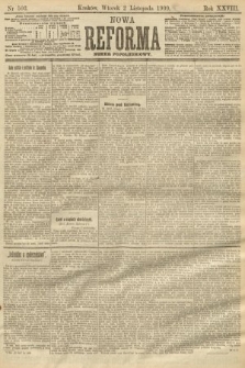 Nowa Reforma (numer popołudniowy). 1909, nr 503