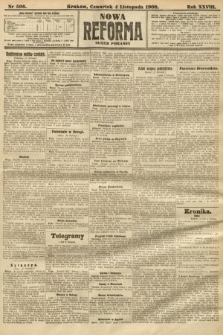 Nowa Reforma (numer poranny). 1909, nr 506