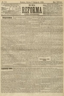Nowa Reforma (numer popołudniowy). 1909, nr 511