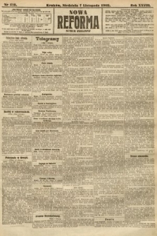 Nowa Reforma (numer poranny). 1909, nr 512