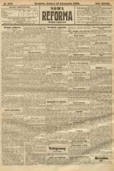 Nowa Reforma (numer poranny). 1909, nr 522
