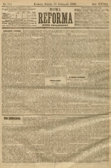 Nowa Reforma (numer popołudniowy). 1909, nr 523