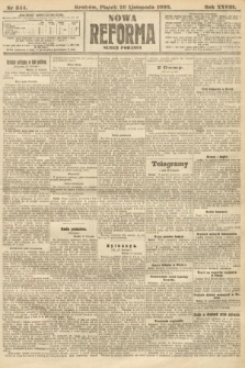 Nowa Reforma (numer poranny). 1909, nr 544