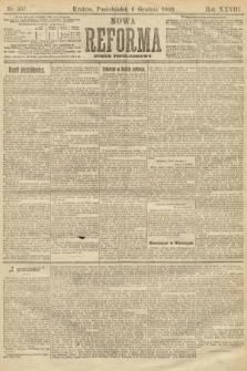 Nowa Reforma (numer popołudniowy). 1909, nr 561