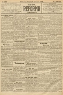 Nowa Reforma (numer poranny). 1909, nr 562