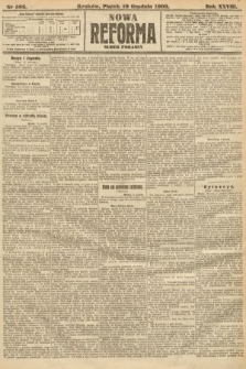 Nowa Reforma (numer poranny). 1909, nr 566