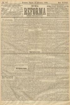 Nowa Reforma (numer popołudniowy). 1909, nr 591
