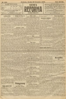Nowa Reforma (numer poranny). 1909, nr 595