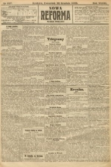 Nowa Reforma (numer poranny). 1909, nr 597