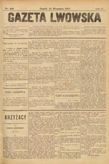 Gazeta Lwowska. 1897, nr 206