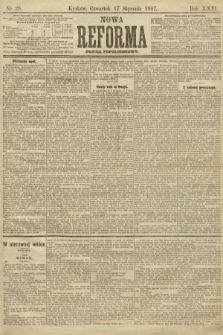 Nowa Reforma (numer popołudniowy). 1907, nr 28
