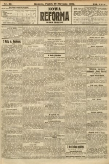 Nowa Reforma (numer poranny). 1907, nr 29