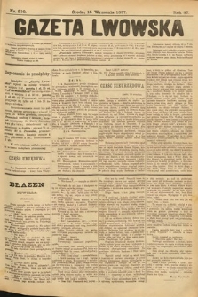 Gazeta Lwowska. 1897, nr 210
