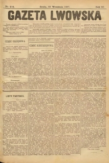 Gazeta Lwowska. 1897, nr 216