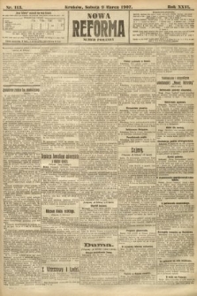 Nowa Reforma (numer poranny). 1907, nr 113