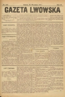 Gazeta Lwowska. 1897, nr 219
