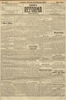 Nowa Reforma (numer poranny). 1907, nr 173