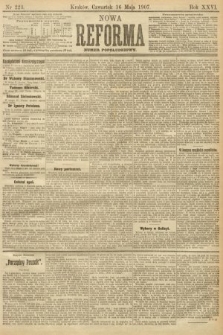 Nowa Reforma (numer popołudniowy). 1907, nr 223