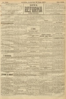 Nowa Reforma (numer poranny). 1907, nr 232