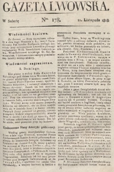 Gazeta Lwowska. 1818, nr 178