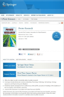 Potato Research