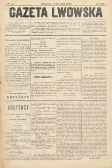 Gazeta Lwowska. 1900, nr 7