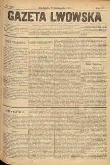 Gazeta Lwowska. 1897, nr 254