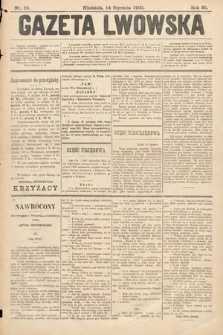 Gazeta Lwowska. 1900, nr 10