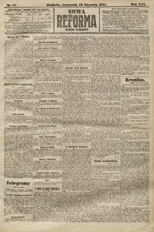 Nowa Reforma (numer poranny). 1911, nr 17