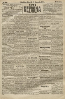 Nowa Reforma (numer poranny). 1911, nr 25