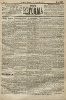 Nowa Reforma (numer popołudniowy). 1911, nr 26