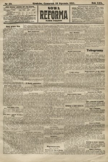 Nowa Reforma (numer poranny). 1911, nr 29