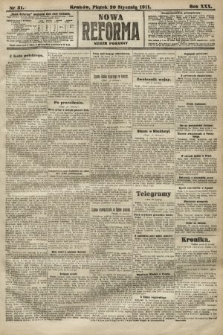 Nowa Reforma (numer poranny). 1911, nr 31