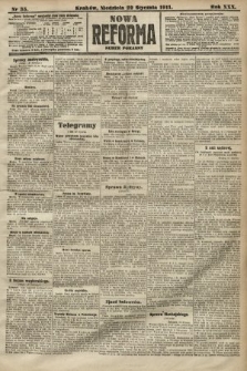 Nowa Reforma (numer poranny). 1911, nr 35