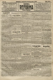 Nowa Reforma (numer poranny). 1911, nr 41