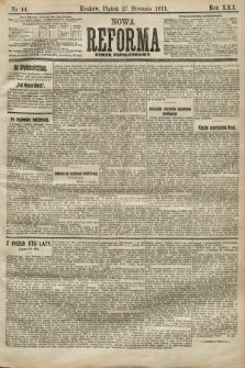 Nowa Reforma (numer popołudniowy). 1911, nr 44
