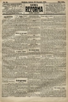 Nowa Reforma (numer poranny). 1911, nr 45