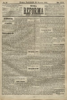 Nowa Reforma (numer popołudniowy). 1911, nr 48