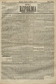 Nowa Reforma (numer popołudniowy). 1911, nr 62