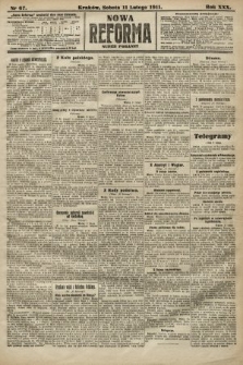 Nowa Reforma (numer poranny). 1911, nr 67