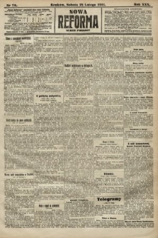 Nowa Reforma (numer poranny). 1911, nr 79