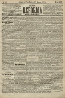 Nowa Reforma (numer popołudniowy). 1911, nr 94