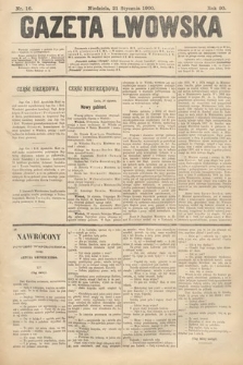 Gazeta Lwowska. 1900, nr 16